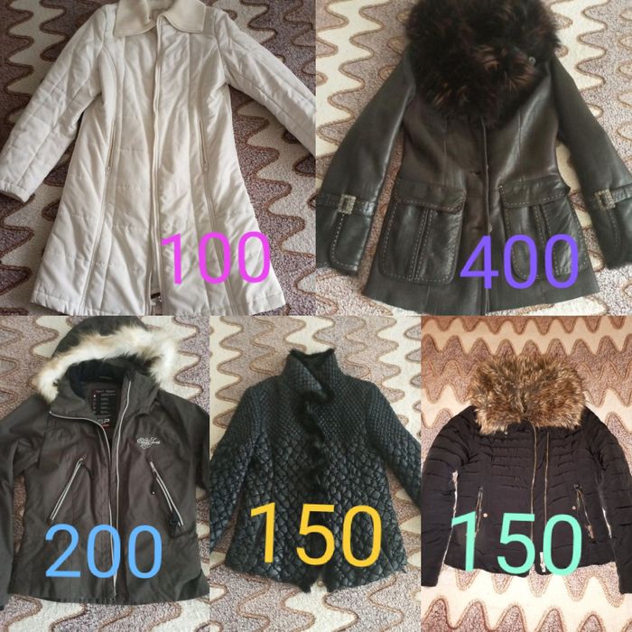 Коротка тепла куртка, дублянки, лижна куртка