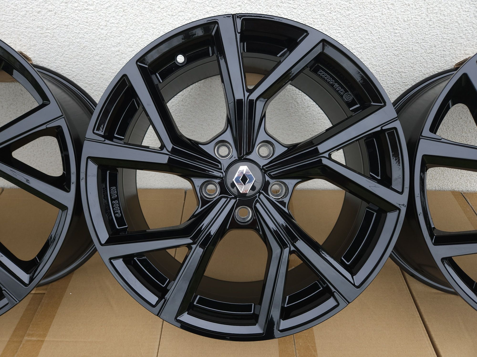 Renault 17 " Nowe Czarne 5x114,3 Captur Symbioz Koleos Arkana Austral