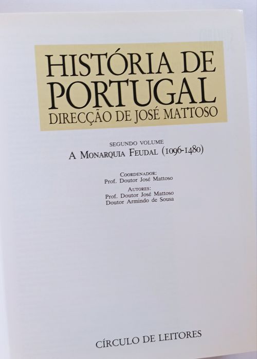 História de Portugal - José Mattoso (Volume 2)