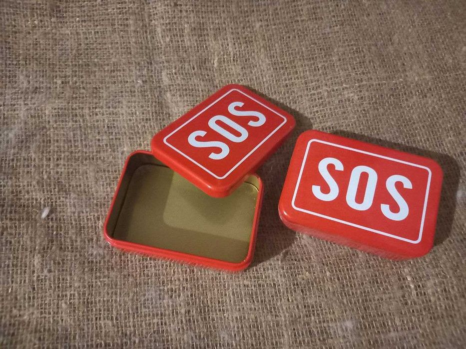 Коробка SOS EDC для інструментів набор выживания в тревожный чемодан