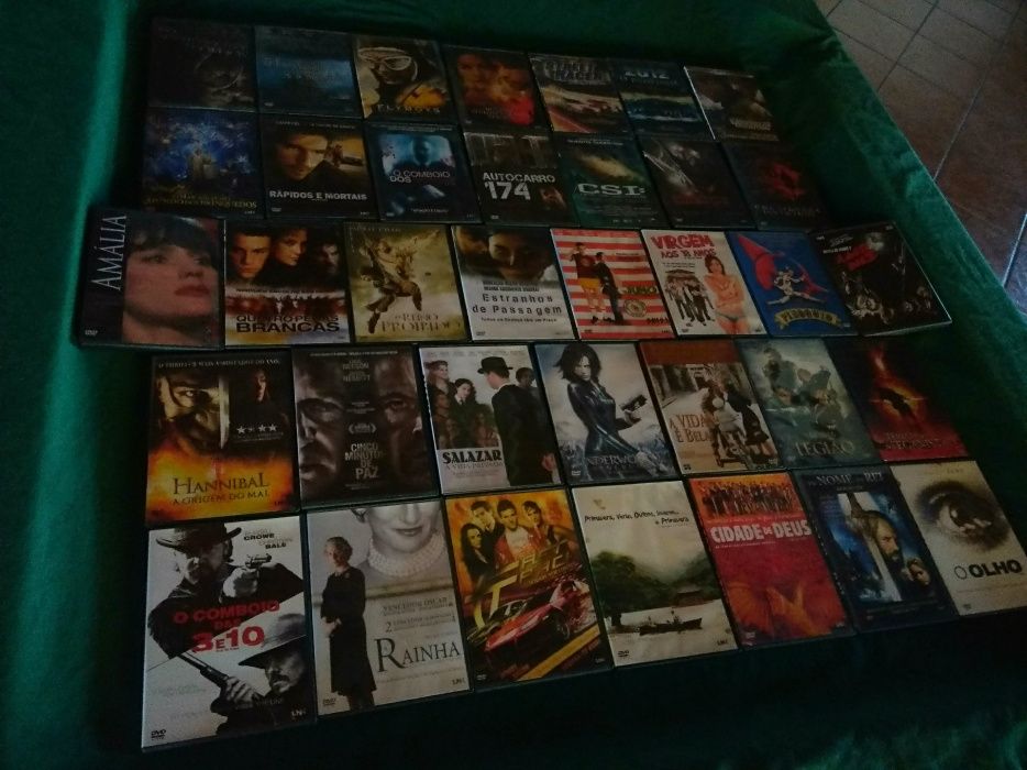 Coleção de 36 DVDs