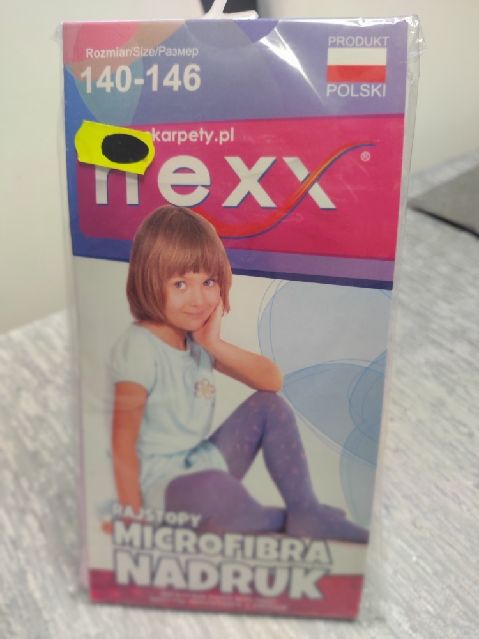 Rajstopy Nexx różowe 140/146, mikrofibra Warszawa