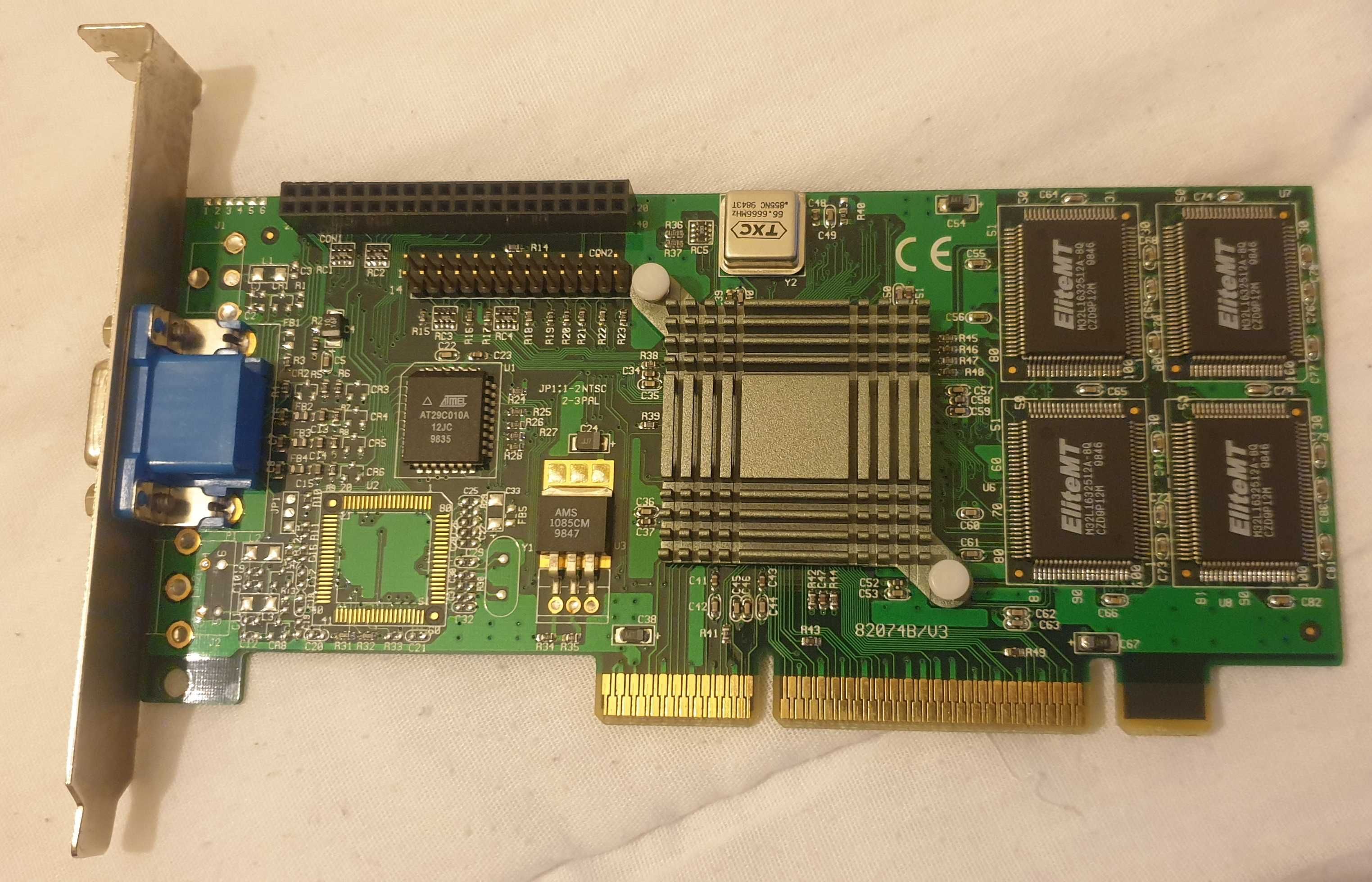 Placa Gráfica PCI Intel 740 AGP 3D 8Mb