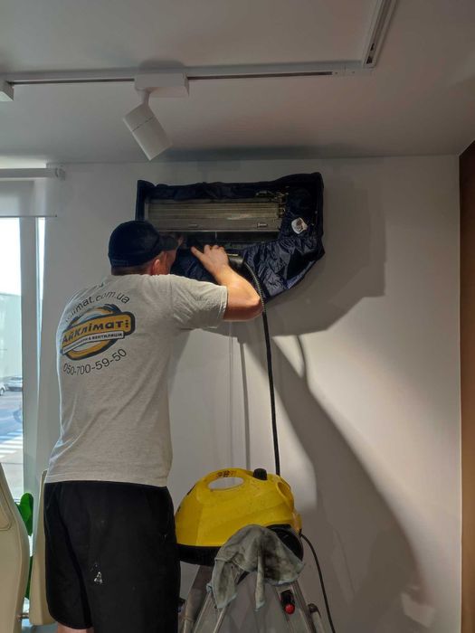 Чистка кондиционера, чистка кондиціонера, сервіс кондиціонера