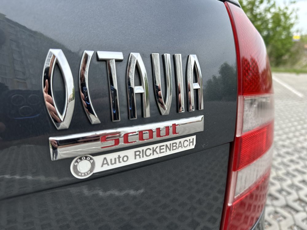 Skoda Octavia A5 Scout в рідній фарбі