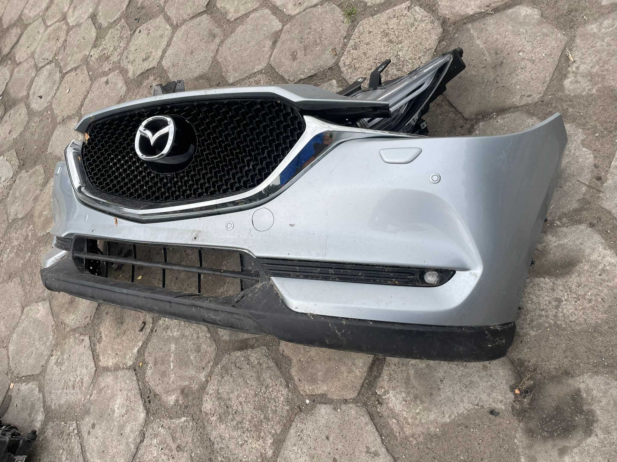MAZDA CX-5 II KPL przód maska zderzak błotniki lampy pas przedni chłod