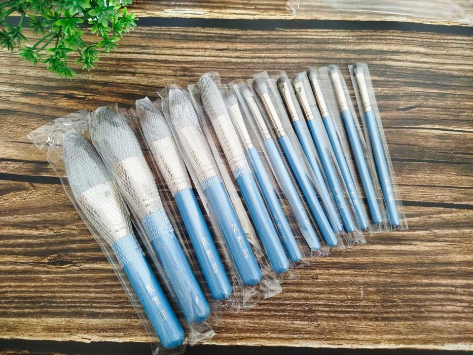 Кисті для макіяжу, набір 13 шт , професійні, м'які / Кисти для макияжа