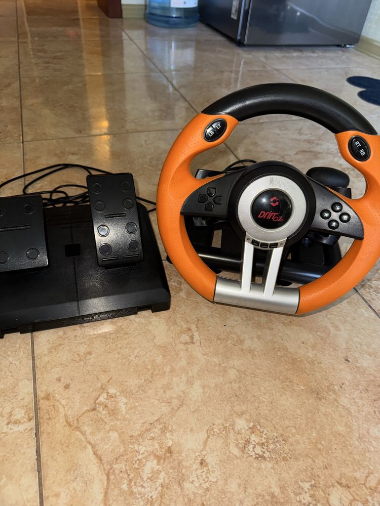 Продам ігровий руль з педалями Speedlink Drift O.Z.