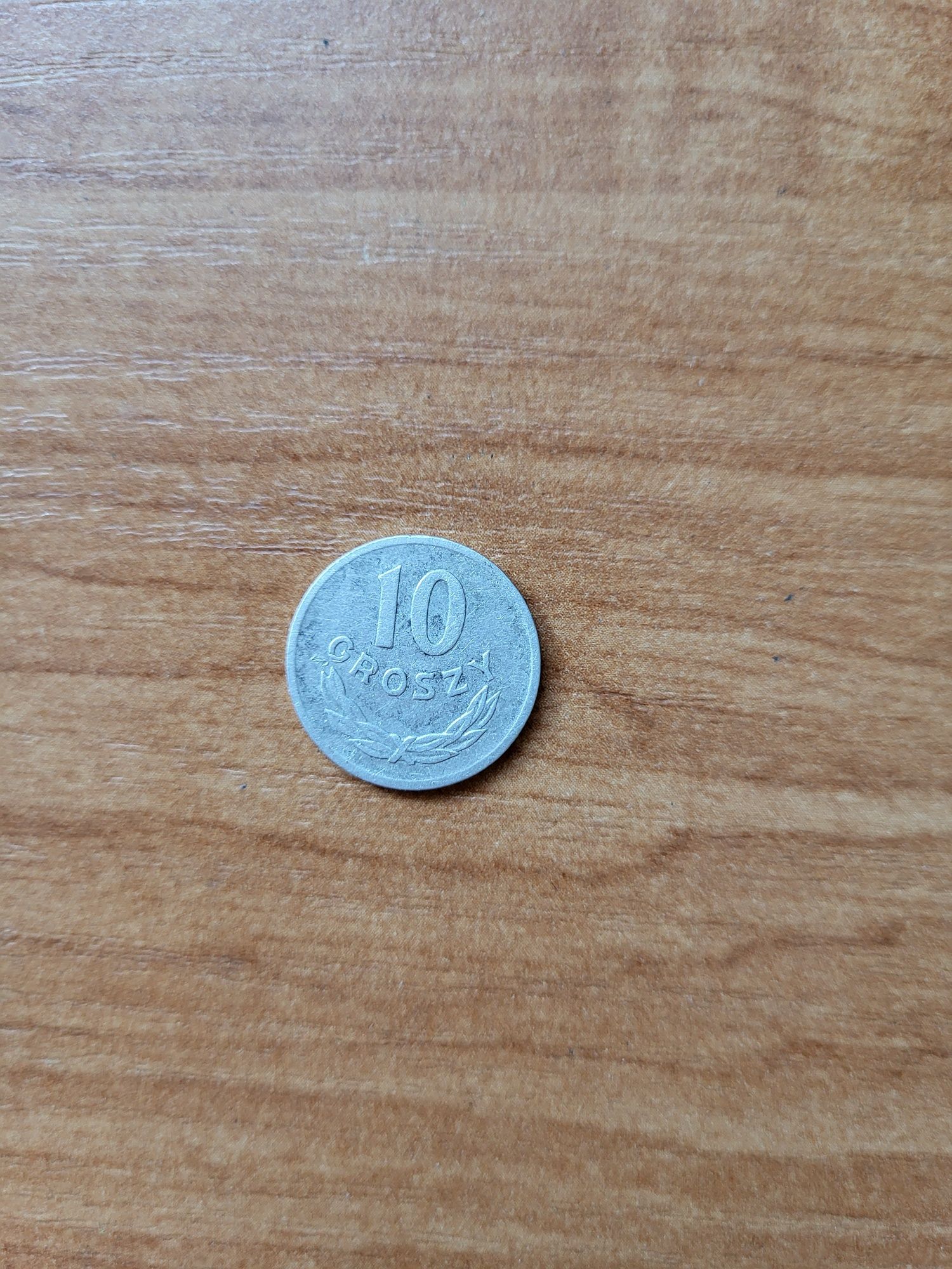 Moneta 10 groszy z 1967 roku