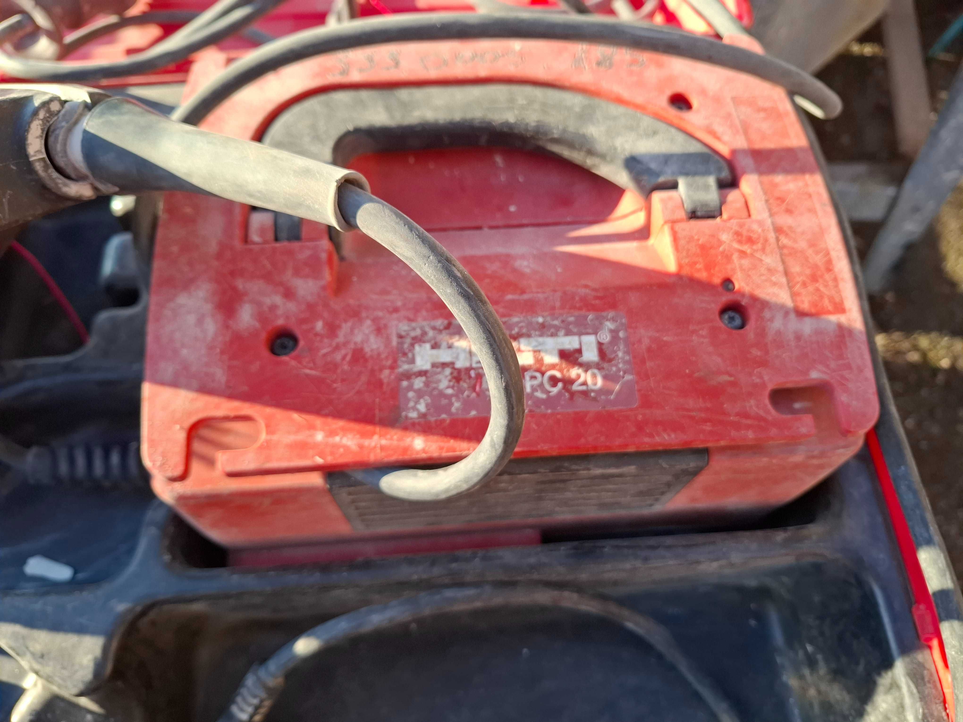 HILTI DG150 szlifierka do betonu DPC20 przetwornica