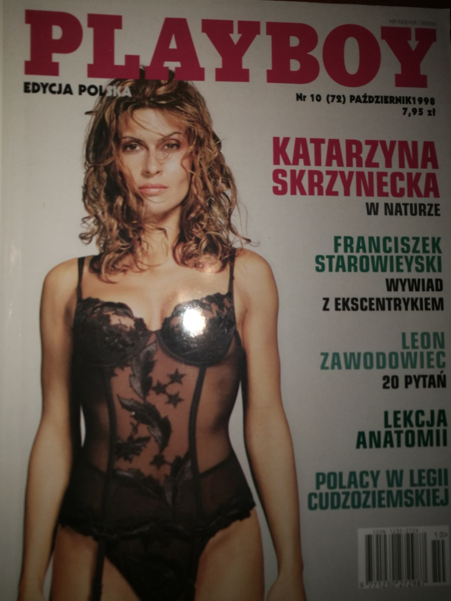 Playboy Październik 1998 KATARZYNA SKRZYNECKA Danielle House 10/98