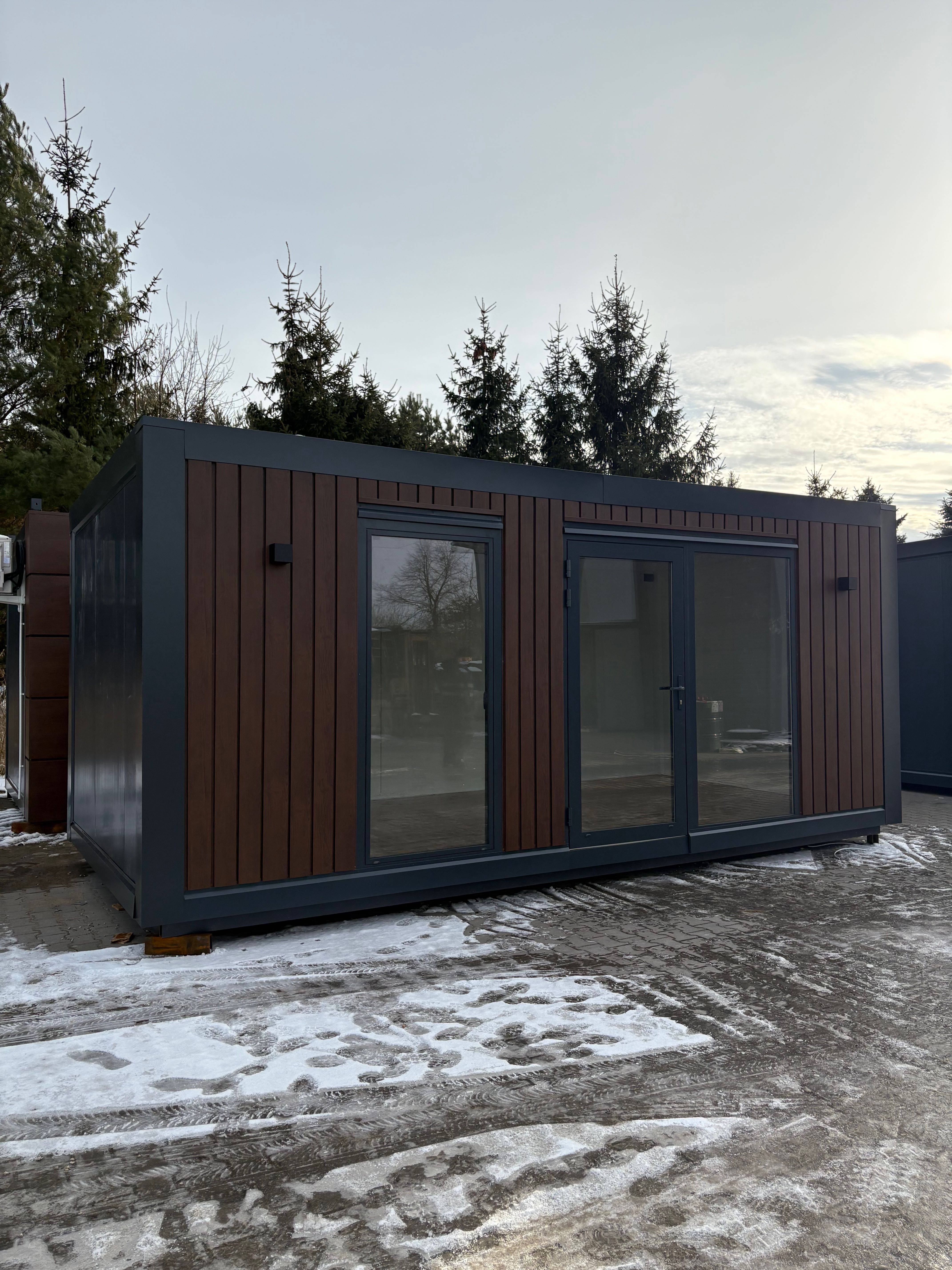 Pawilon, Kontener biurowy,DOSTĘPNY, 6x3* oświetlenie*Nowy*Dostawa*