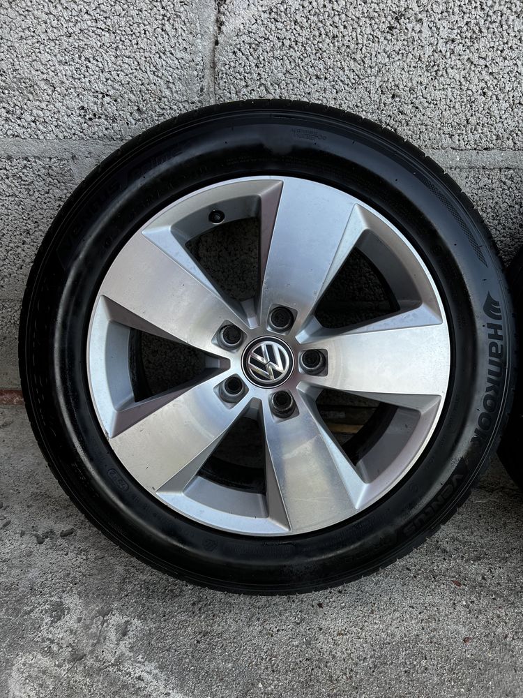 Oryginalne Alufelgi R16 5x112 VW Golf 6 7 8 Letnie 205/55/16 2022r.