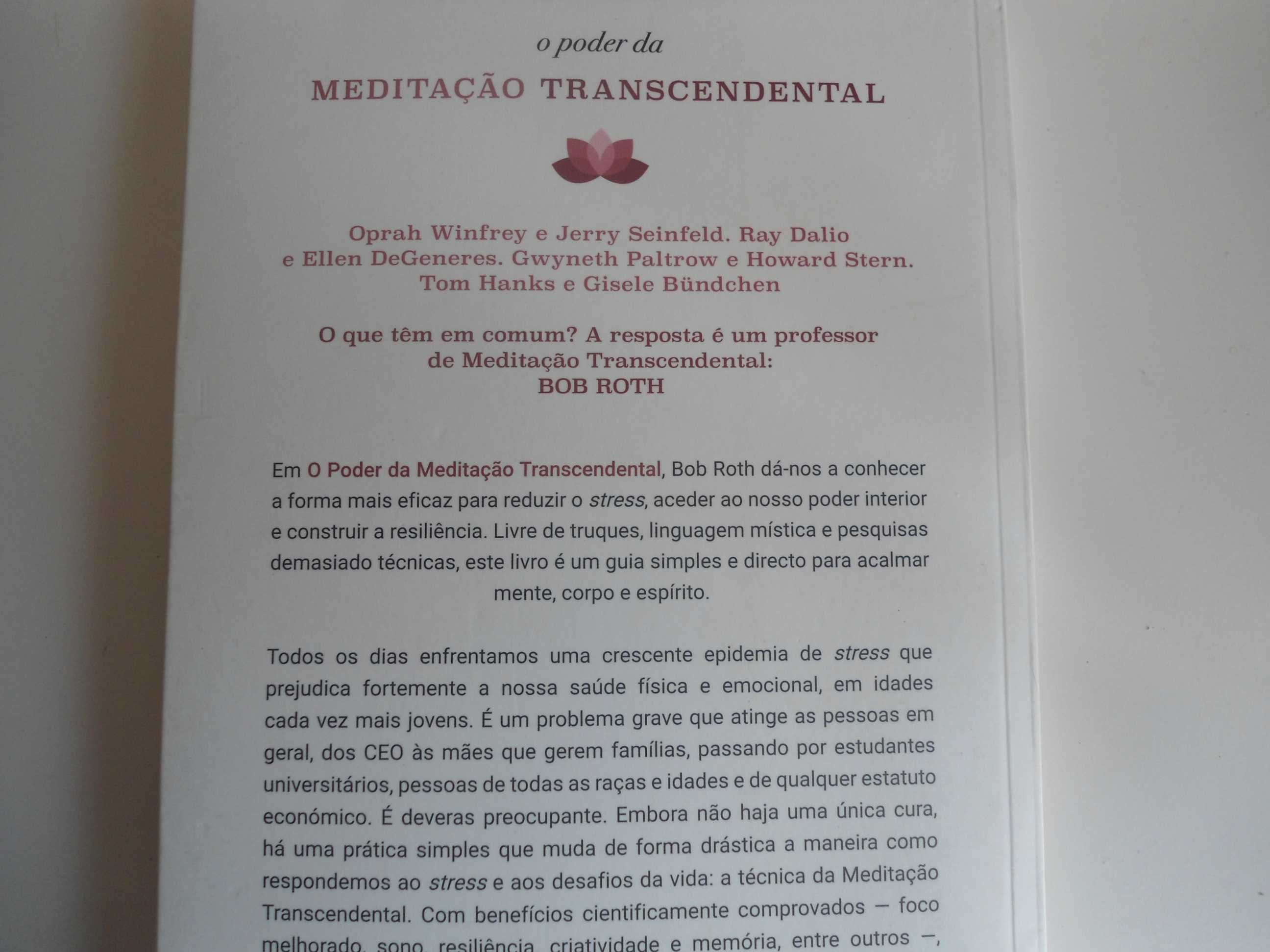 O poder da meditação transcendental por Bob Roth