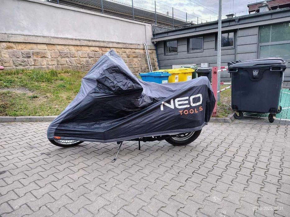 NOWY Pokrowiec Na Motocykl Skuter Przeciwdeszczowy Odporny na UV NEO