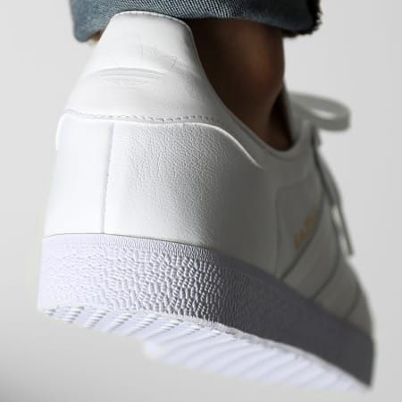 Kicksy Adidas Originals Gazelle Triple White EUR 39 1/3 CM 24,5