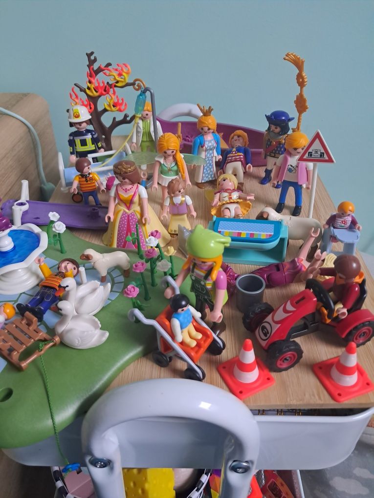 Playmobil mix figurki akcesoria zwierzęta pojazdy itp Bdb stan!!