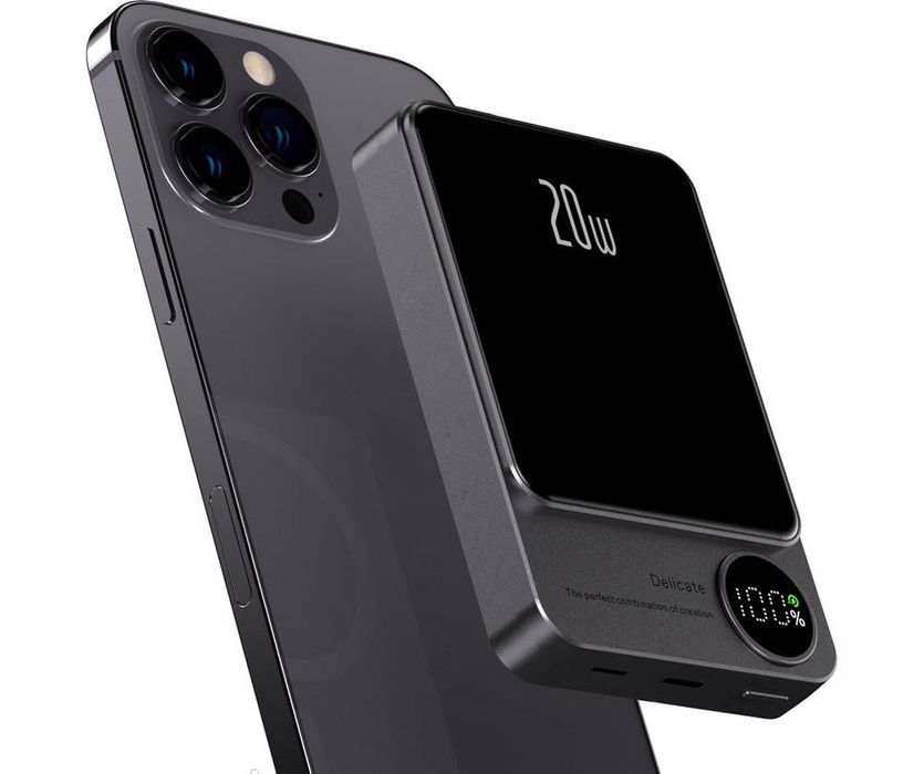 Повербанк MagSafe 10000 mAh 20W Быстрая беспроводная компакт зарядка