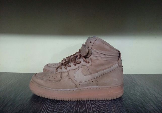 Оригинал детские кожаные ботинки кроссовки Nike Air Force