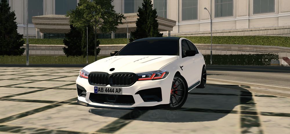 BMW M5 cs 2022 (car parking)