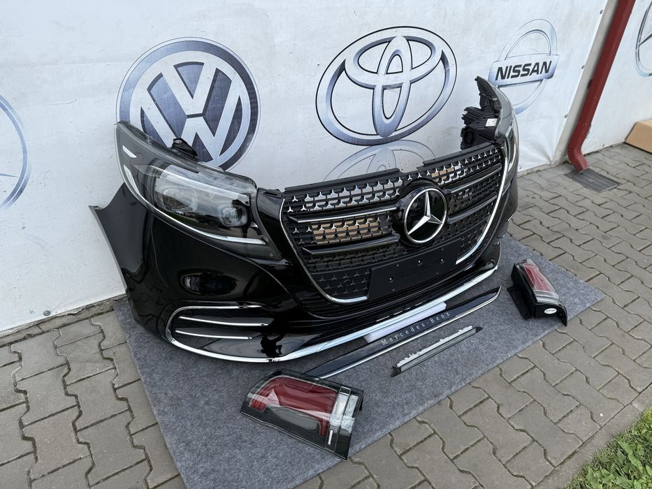 Бампер фара фонарь молдинг Віто Mercedes Vito V-class рестайл з 2024р.