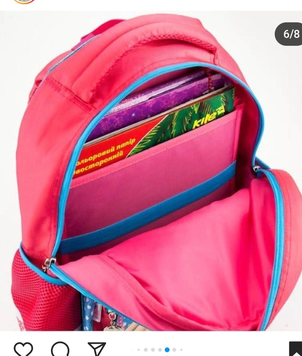 Рюкзак школьный Kite Education для девочек