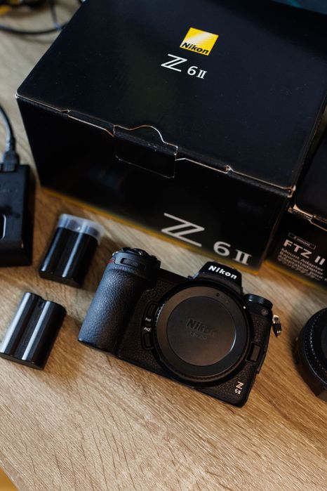 Бездзеркальний фотоапарат Nikon Z6 ii (з адаптером Nikon FTZ ii )