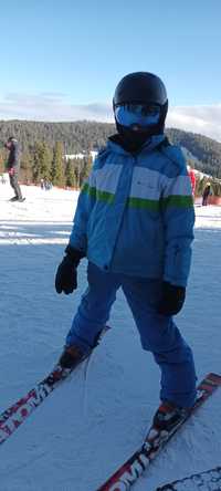 Zestaw komplet narciarski 134 / 140 spodnie narciarskie crivit kurtka