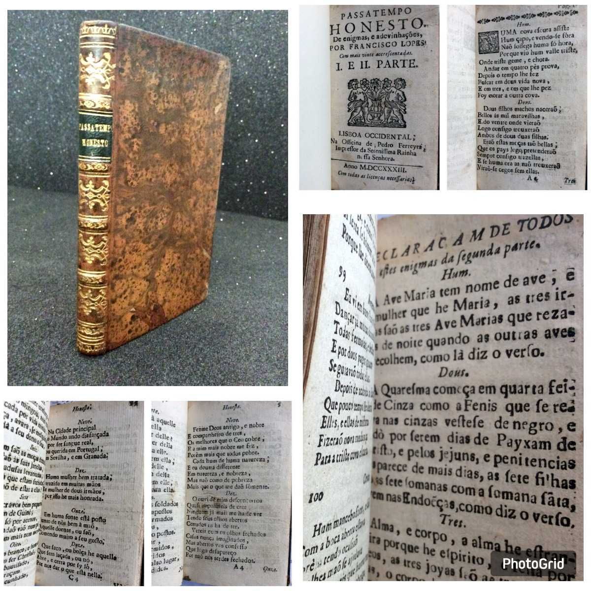 Exemplares de elevada raridade. Séc. XVII, XVIII, XIX. Vários temas.