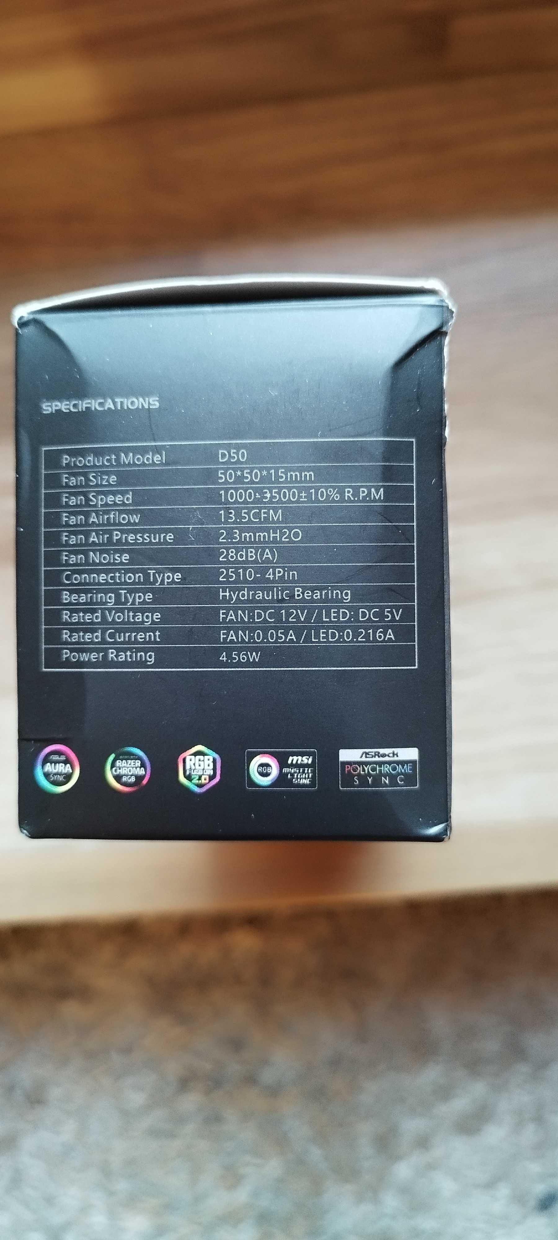 Wentylator do komputera z podświetleniem ARGB