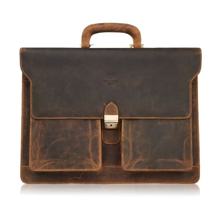 torba męska na ramię skórzana do pracy aktówka