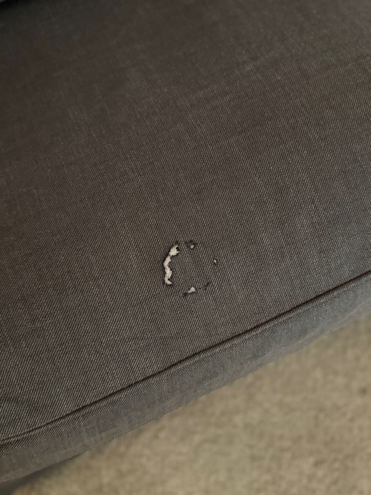 Sofa Cinzento Ikea