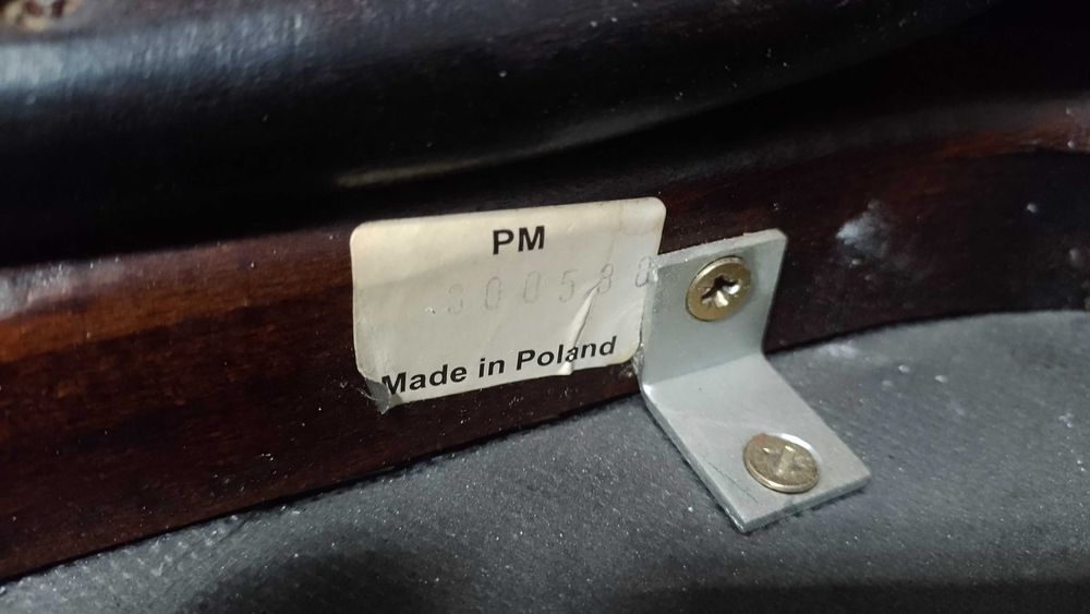 Krzesło thonet fameg radomsko tapicerowane