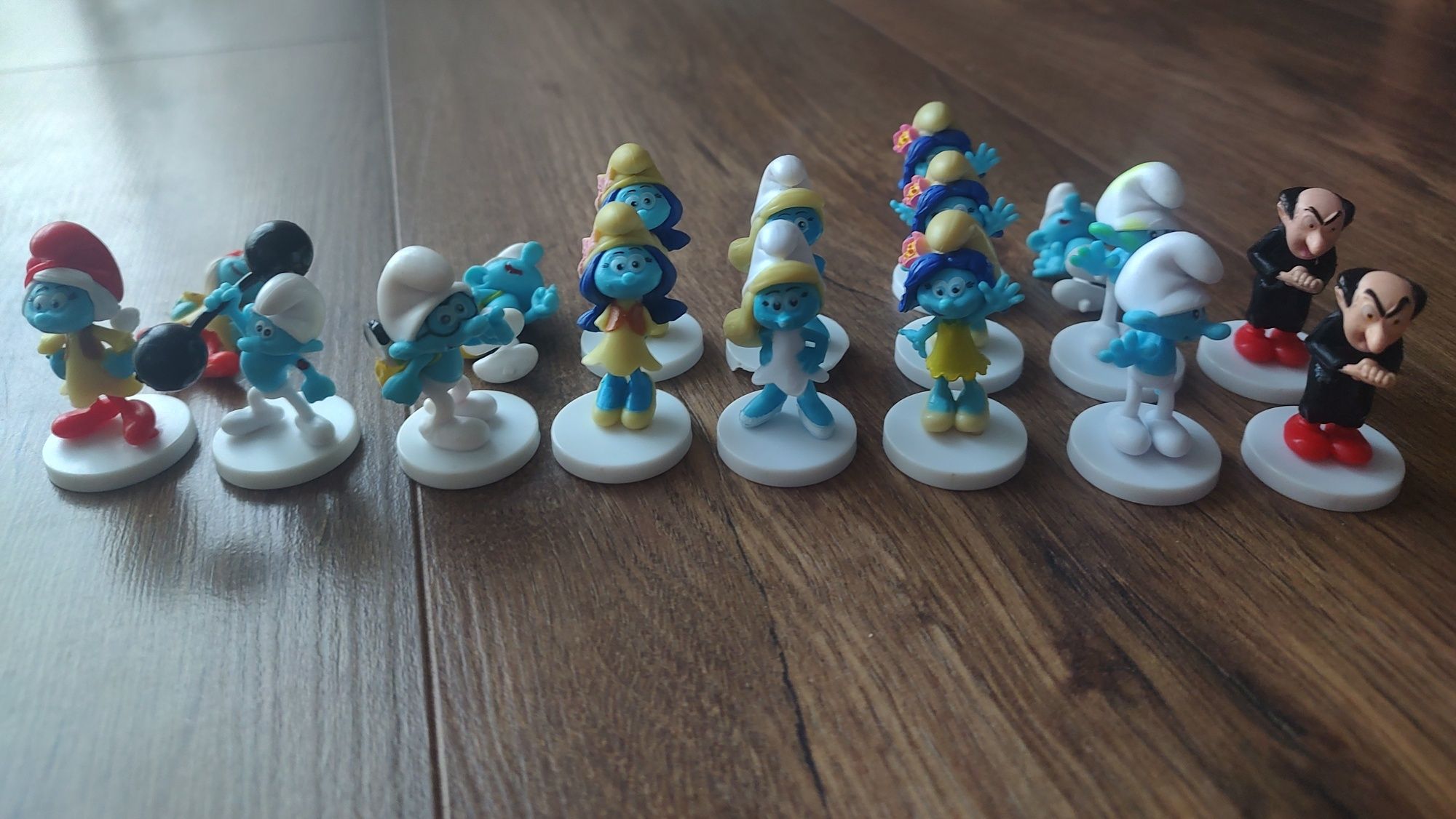 Figurki Smerfne Smerfy