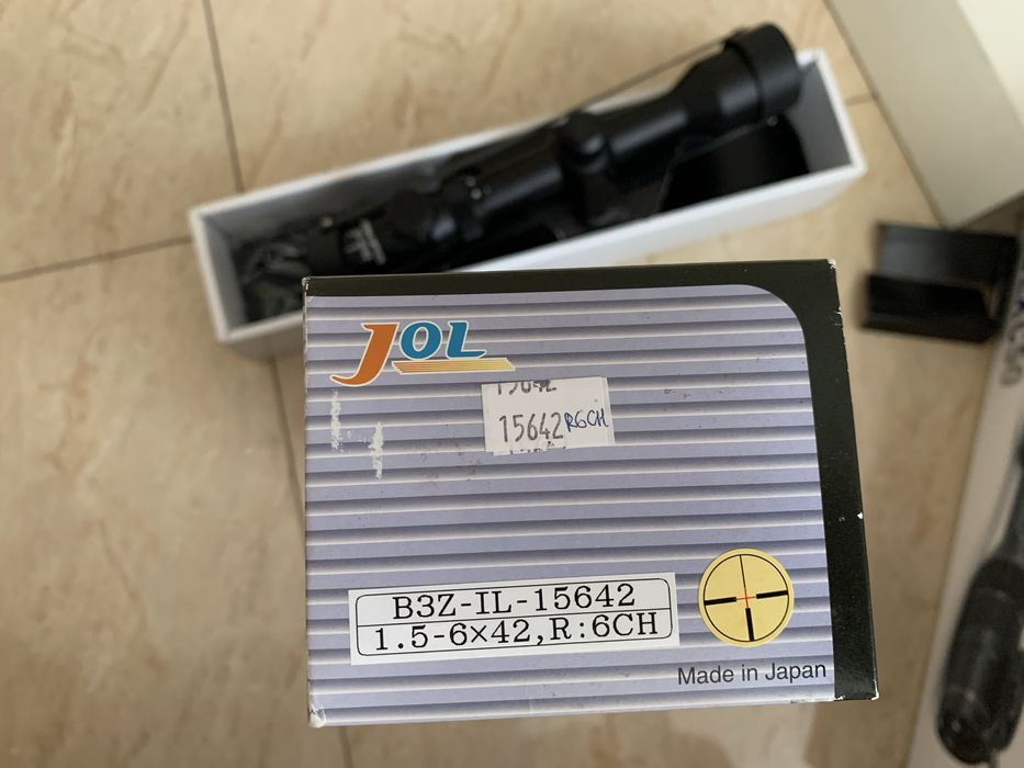 Прицел HAKKO 1.5-6-42, R:6CH Japan Optics (япония)