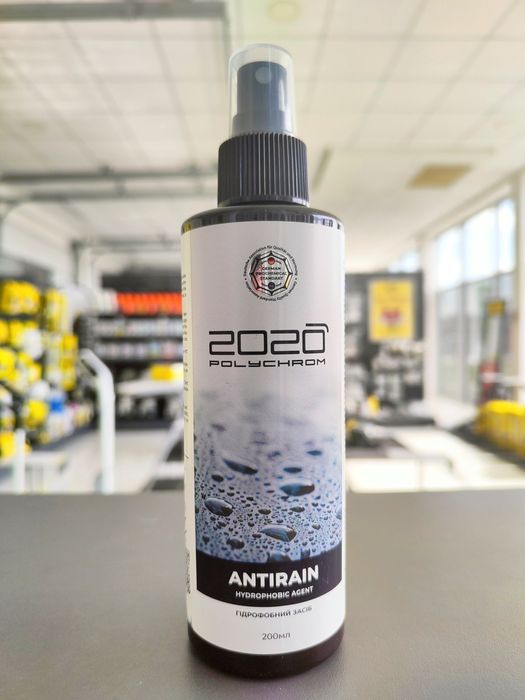 Антидощ Polychrom "Antirain" 200 мл – гідрофобний засіб для скла