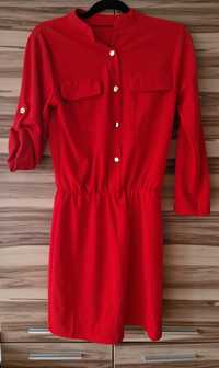 Sukienka czerwona rozmiar S/M
