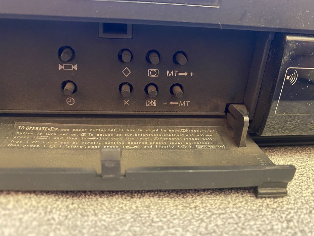 Starodawny telewizor Samsung