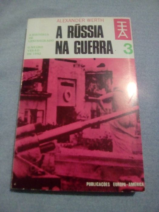 Livro A Rússia na Guerra (Antigo)