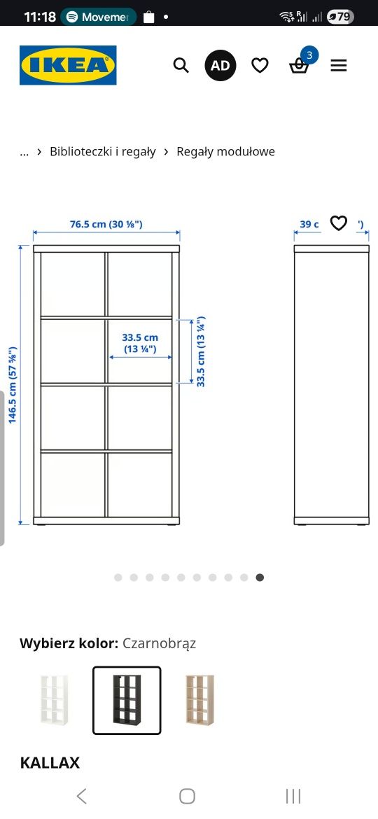 Szafka Ikea Kallax