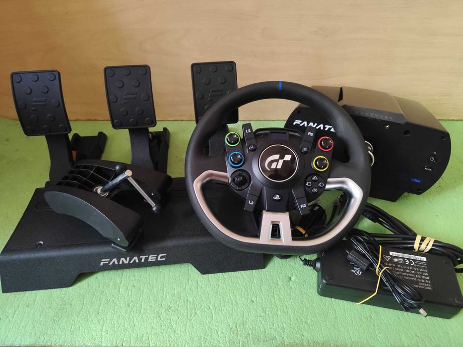 Кермо руль Fanatec CSL Elite + педалі CSL Elite Load cell+GT PRO