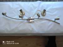 Lampa sufitowa 4xGU10 i dwa kinkiety