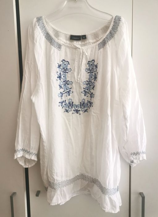 Piękna koszula z haftem Lindex r. M Styl boho.