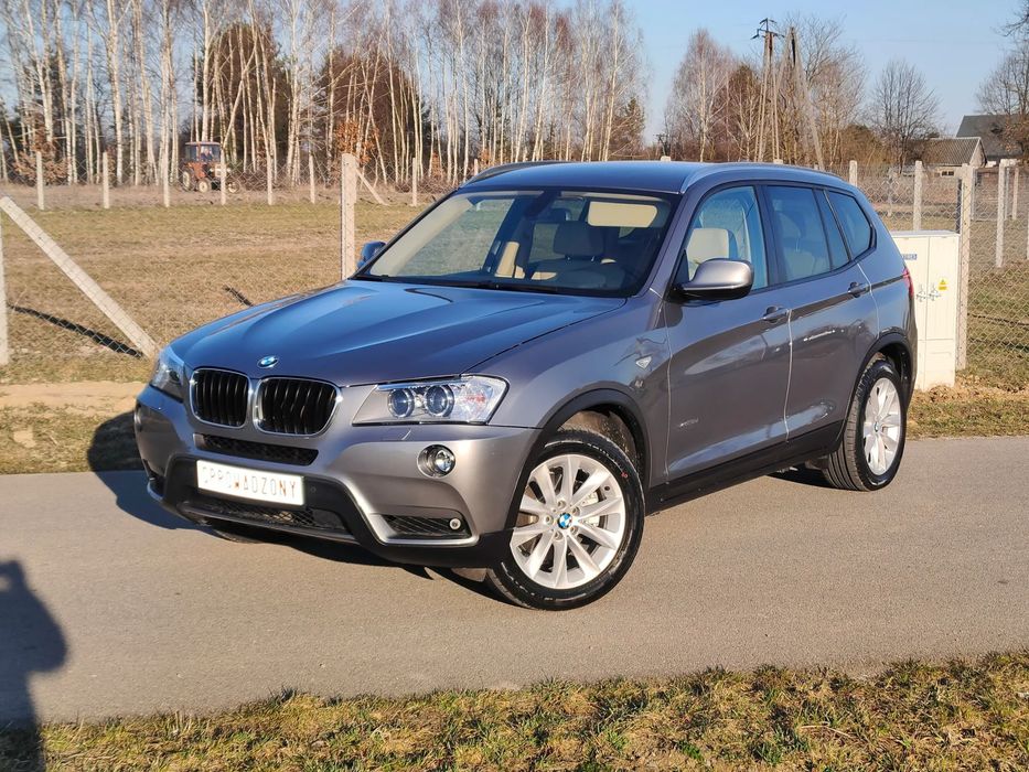 BMW X3 X3 f-25 2.0D 184km 4x4 Skóra Kamera Head-Up Nowe opony ! OKAZJA