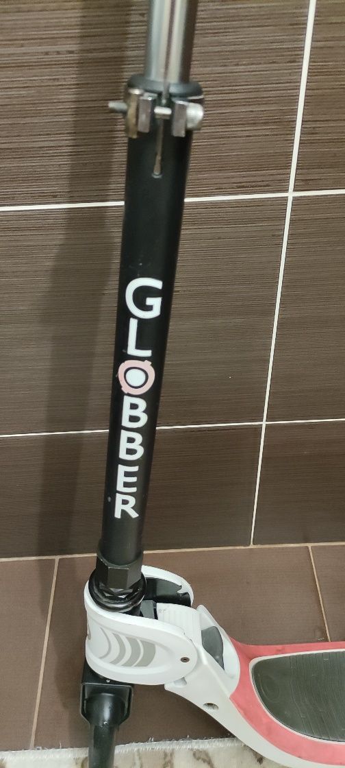 Самокат двухколесный Globber Flow Foldable 125 Pink