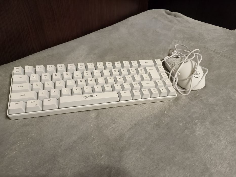 Геймерський набір HXSJ 2025 – клавіатура і миша RGB