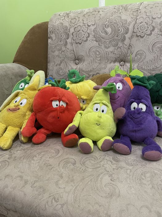 Мʼякі іграшки овочі та фрукти Goodness Gang