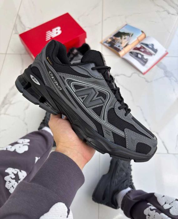 Кросівки зимові New Balance 1064 Gore-Tex Gray/Black premium