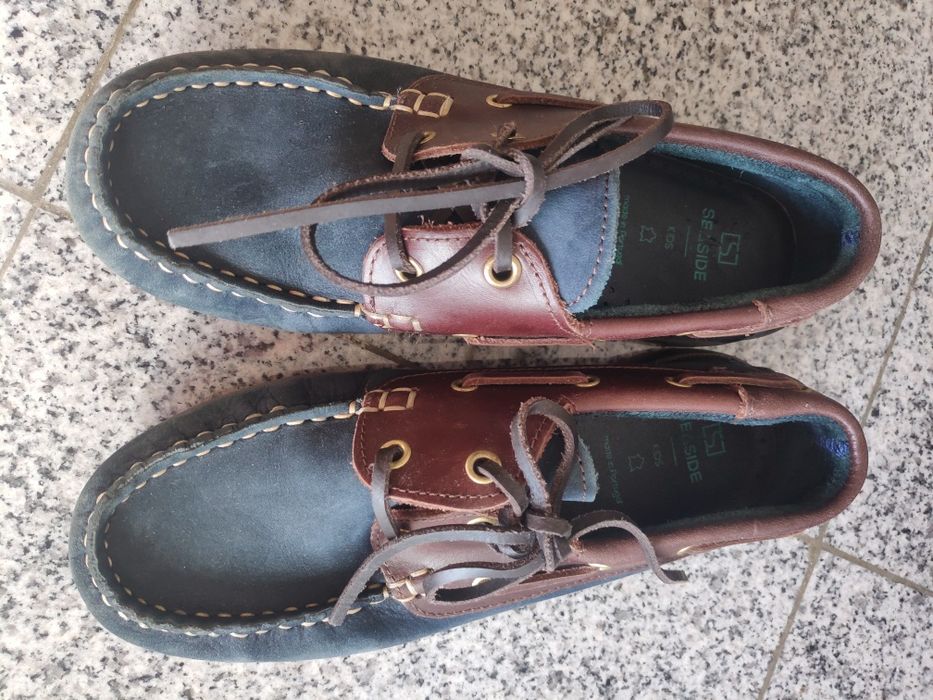 Sapato "vela" criança, bom estado