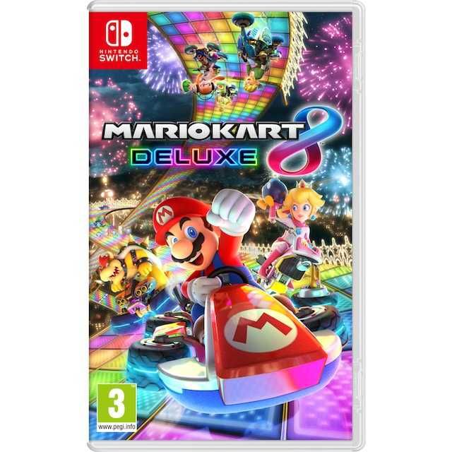 Nintendo switch com jogos e acessórios